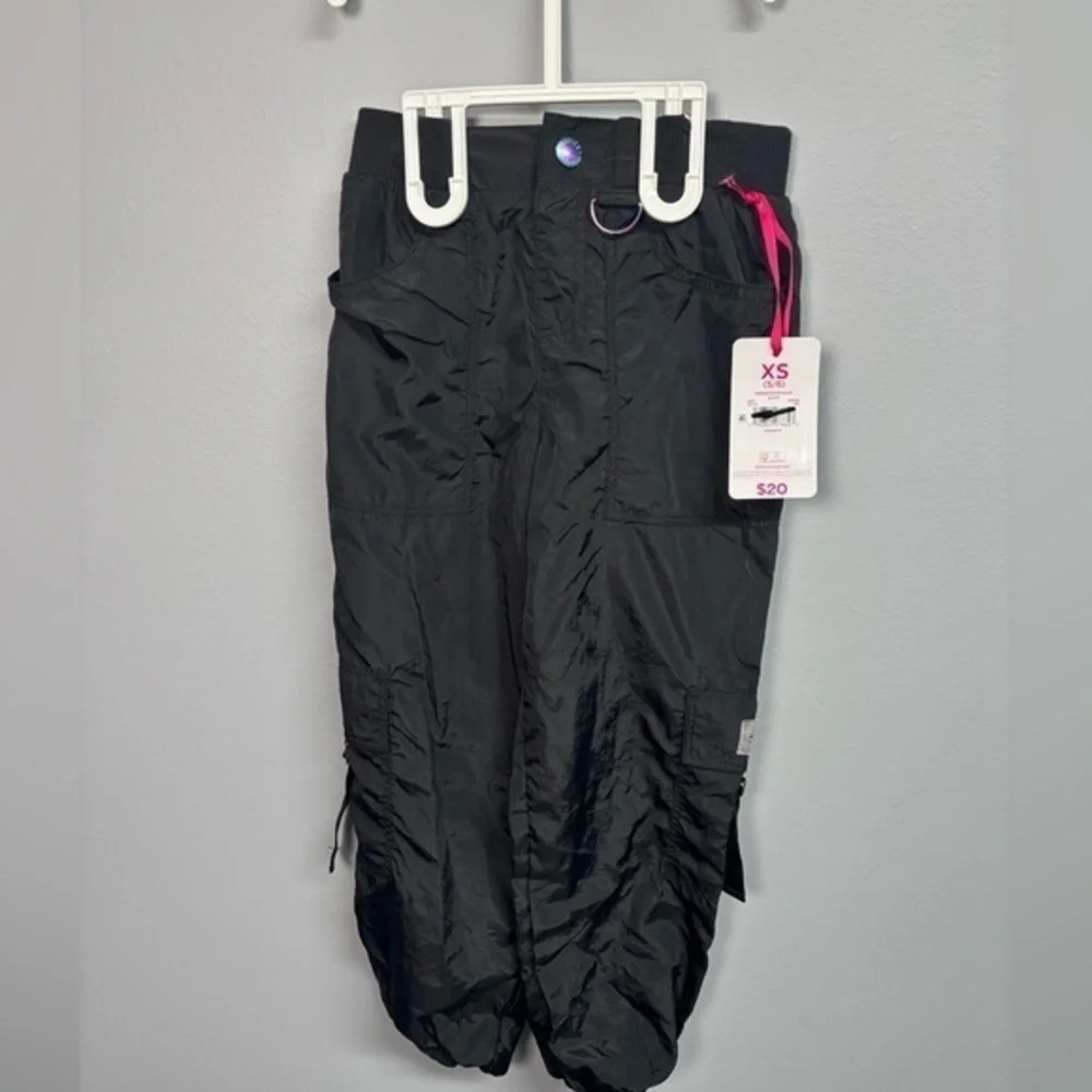 Justice Black Jogger Pants